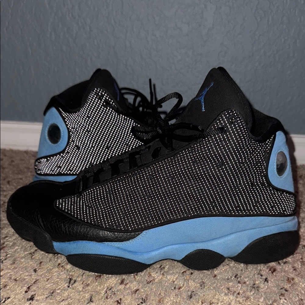 Jordan 13 Black University Blue